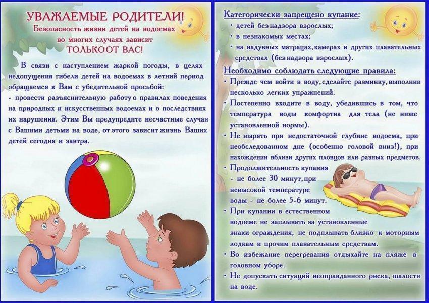 Безопасность жизни детей на водоемах во многих случаях зависит ТОЛЬКО ОТ ВАС!