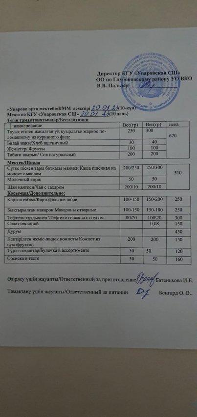 МЕНЮ