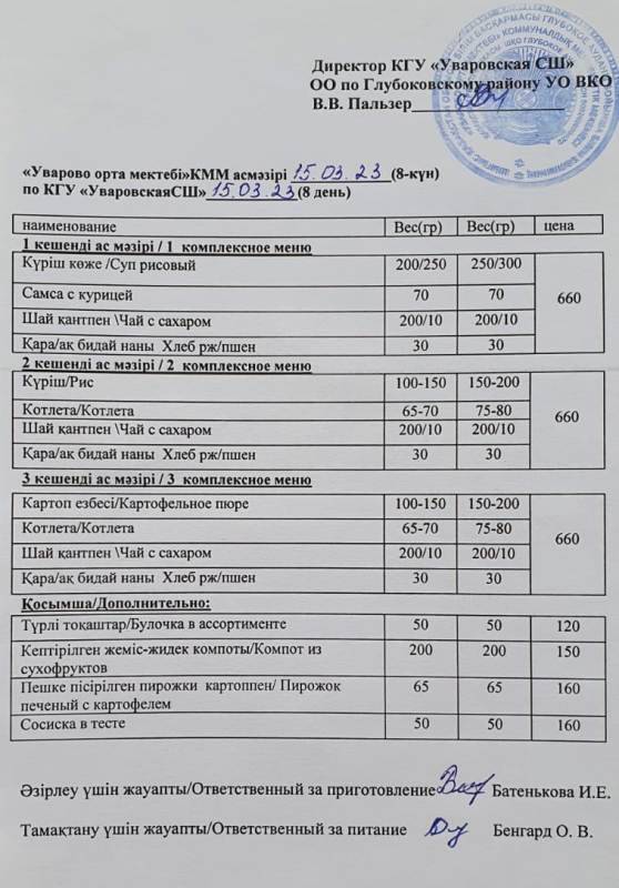 МЕНЮ